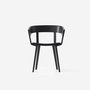 Odin Chair Upholstered (Black Ash)