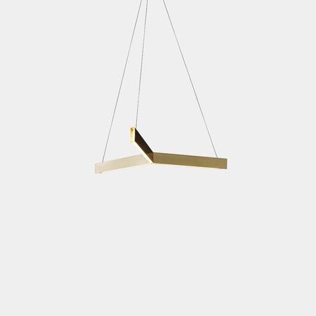 Tri Pendant (Brass)