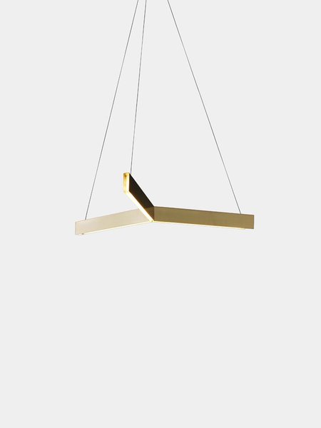 Tri Pendant (Brass)