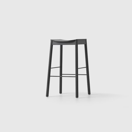 Tangerine Stool (Black Stain Oak)