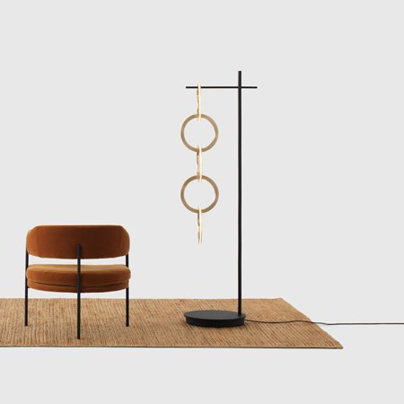 Circus Floor Light (Brass)