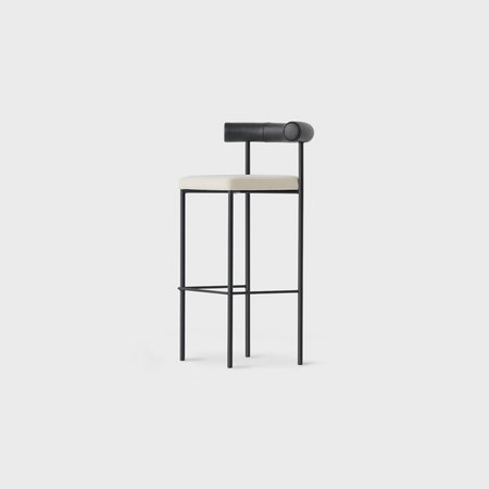 Kashmir Barstool (Black)