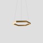 Hex 750 Pendant (Brushed Brass)