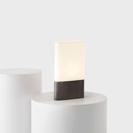 Fulcrum Lamp (Bronze and Paper)