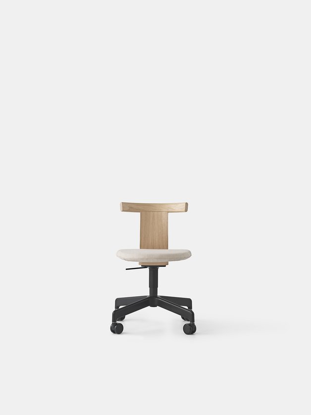 Jiro Swivel Chair - Upholstered